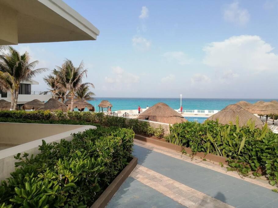 Confortable Depa En Condominio Frente Al Mar! Cancun Dış mekan fotoğraf