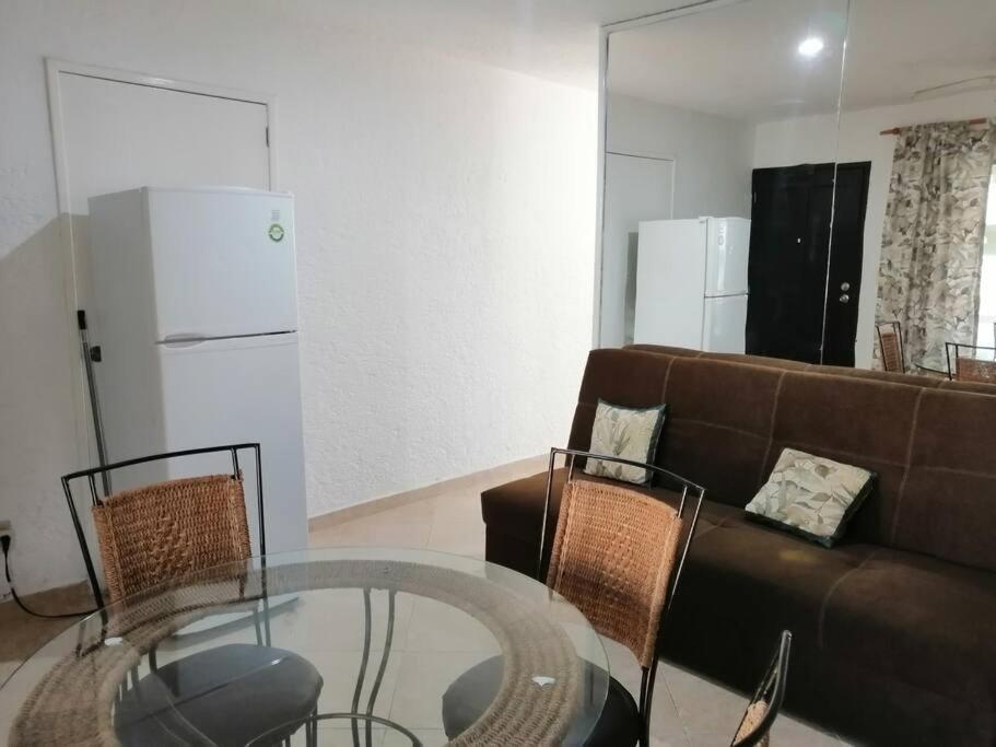 Confortable Depa En Condominio Frente Al Mar! Cancun Dış mekan fotoğraf